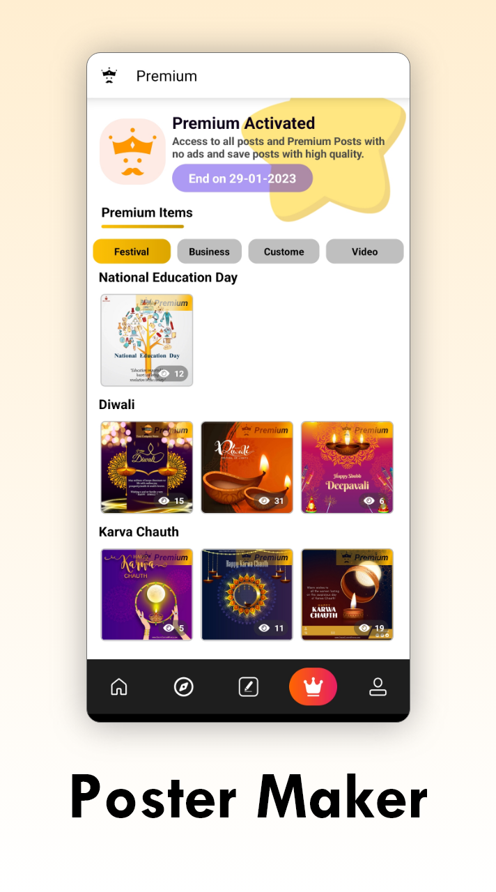 PosterMaker Flyer Maker , Festival & Business Poster Maker , AdBanao